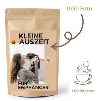 Teegeschenk Kleine Auszeit | personalisiert mit Foto